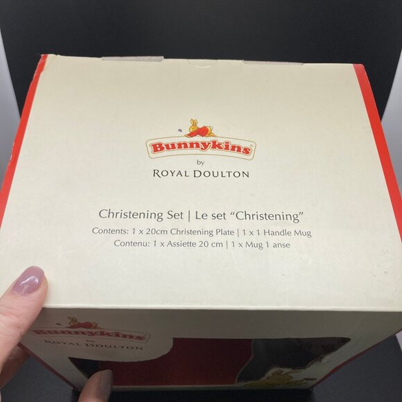 Bunnykins Celebrate your Christening Boxed Set - Picture 3 of 8